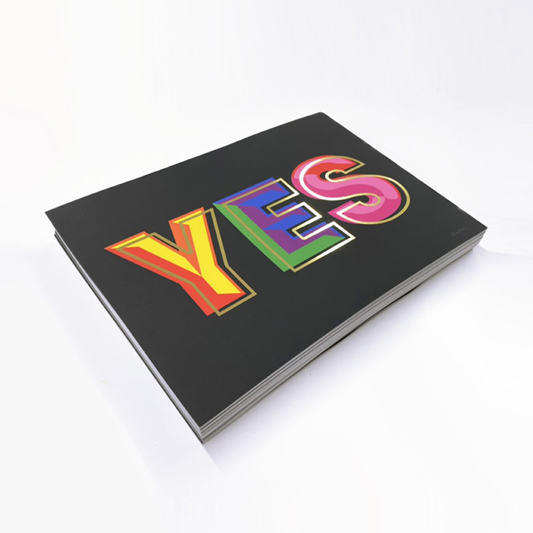 A4 Yes Prints unframed