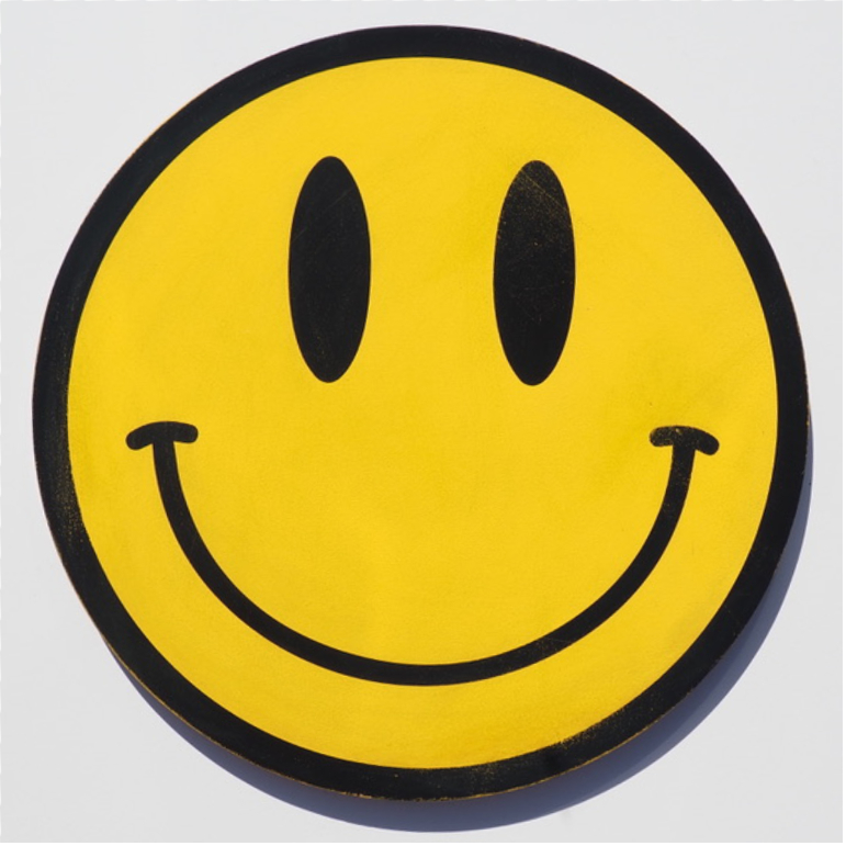 XL Distressed Smiley No3_full_Meg Tait Show Pony